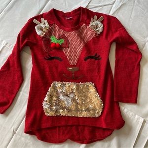 Girl’s Christmas sweater
